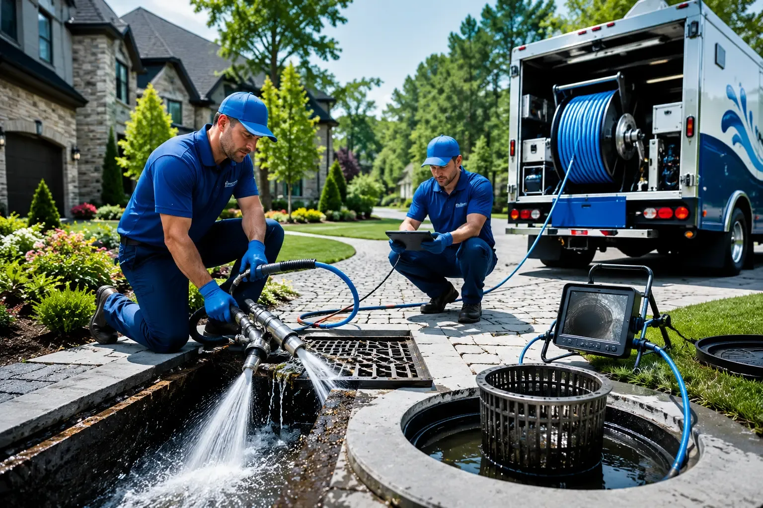 Local outdoor drain cleaning professionals in Little Suamico, WI