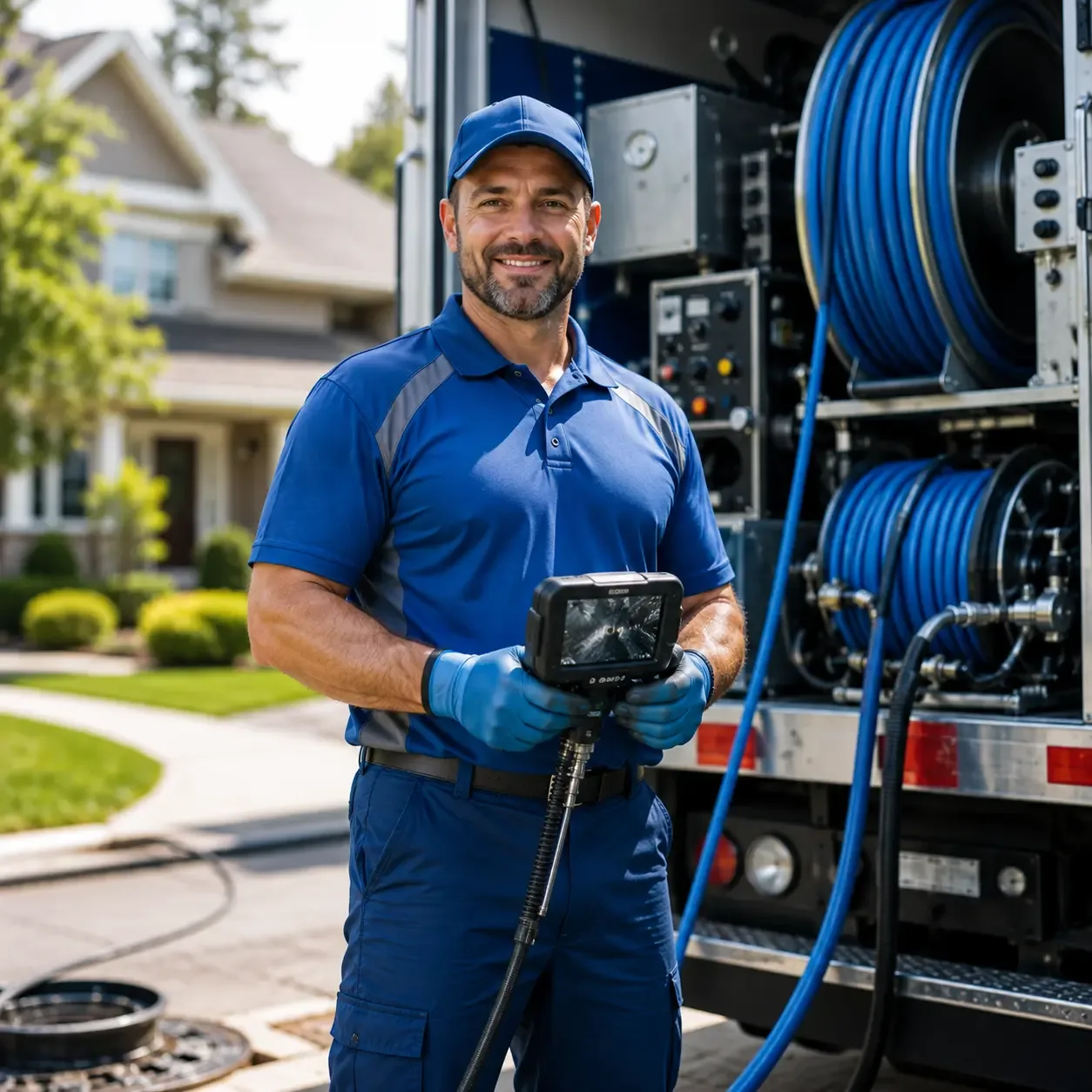 Local outdoor drain cleaning specialists in Little Suamico, WI
